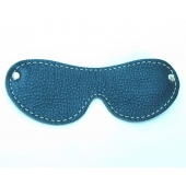 Кожаная маска на глаза - БДСМ Арсенал - купить с доставкой в Йошкар-Оле