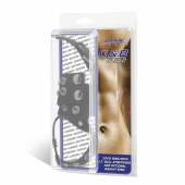 Утяжка на пенис и мошонку Cock Ring With 1.5  Ball Stretcher And Optional Weight Ring - BlueLine - купить с доставкой в Йошкар-Оле