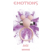 Розовое эрекционное виброколечко Emotions Minnie Light pink - Lola Games - в Йошкар-Оле купить с доставкой