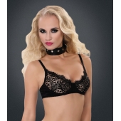 Полиуретановый ошейник с пуклями и D-кольцами Collar with Studs - Blush Novelties - купить с доставкой в Йошкар-Оле
