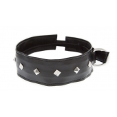 Полиуретановый ошейник с пуклями Collar with Studs - Blush Novelties - купить с доставкой в Йошкар-Оле
