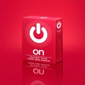 Супертонкие презервативы ON) Super Thin - 3 шт. - ON) - купить с доставкой в Йошкар-Оле