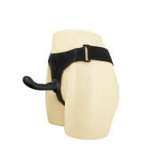 Страпон с изогнутой головкой Ultra Harness Curvy Dildo - 15,8 см. - Baile - купить с доставкой в Йошкар-Оле