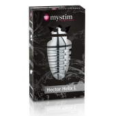 Анальный плаг для электростимуляции Hector Helix Buttplug L - 11,5 см. - MyStim - купить с доставкой в Йошкар-Оле