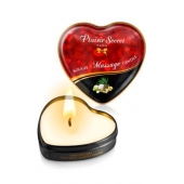 Массажная свеча с ароматом экзотических фруктов Bougie Massage Candle - 35 мл. - Plaisir Secret - купить с доставкой в Йошкар-Оле