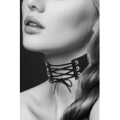 Оригинальный ошейник-чокер со шнуровкой - Bijoux Pour Toi - купить с доставкой в Йошкар-Оле