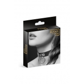 Узенький ошейник из полиуретана с кольцом - Bijoux Pour Toi - купить с доставкой в Йошкар-Оле