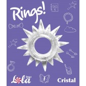 Прозрачное эрекционное кольцо Rings Cristal - Lola Games - в Йошкар-Оле купить с доставкой