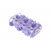 Фиолетовая насадка на пенис Rings Armour - Lola Games - в Йошкар-Оле купить с доставкой