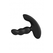 Черный силиконовый стимулятор простаты Levett Nitoc с пультом ДУ - Levett - в Йошкар-Оле купить с доставкой