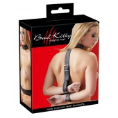 Фиксация на шею и запястья Bad Kitty Neck and Hand Restraints - Orion - купить с доставкой в Йошкар-Оле