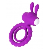 Фиолетовое эрекционное кольцо на пенис JOS  GOOD BUNNY - JOS - в Йошкар-Оле купить с доставкой