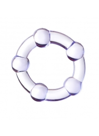 Фиолетовое эрекционное кольцо A-Toys - A-toys - в Йошкар-Оле купить с доставкой