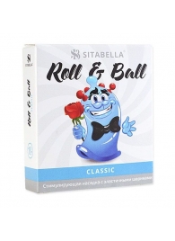 стимулирующий презерватив-насадка Roll   Ball Classic - Sitabella - купить с доставкой в Йошкар-Оле