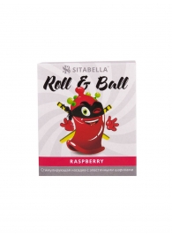 Стимулирующий презерватив-насадка Roll   Ball Raspberry - Sitabella - купить с доставкой в Йошкар-Оле