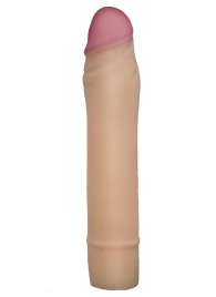 Телесная насадка-удлинитель из неоскин - 19,5 см. - LOVETOY (А-Полимер) - в Йошкар-Оле купить с доставкой