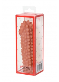 Телесная насадка на фаллос с бугорками KOKOS Extreme Sleeve 10 - 15,8 см. - KOKOS - в Йошкар-Оле купить с доставкой