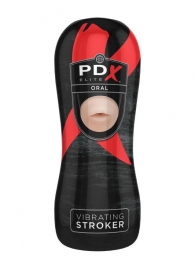 Мастурбатор-ротик Vibrating Oral Stroker - Pipedream - в Йошкар-Оле купить с доставкой