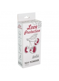 Пудра для игрушек Love Protection с ароматом вишни - 30 гр. - Lola Games - купить с доставкой в Йошкар-Оле