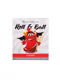 Стимулирующий презерватив-насадка Roll   Ball Cherry - Sitabella - купить с доставкой в Йошкар-Оле