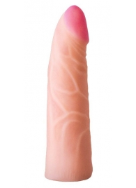 Фаллическая насадка на трусики харнесс - 17,5 см. - LOVETOY (А-Полимер) - купить с доставкой в Йошкар-Оле