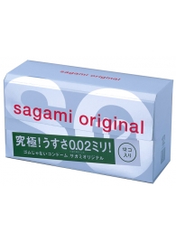 Ультратонкие презервативы Sagami Original - 12 шт. - Sagami - купить с доставкой в Йошкар-Оле