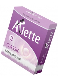 Классические презервативы Arlette Classic - 3 шт. - Arlette - купить с доставкой в Йошкар-Оле