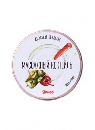 Массажная свеча «Массажный коктейль» с ароматом пина колады - 30 мл. - ToyFa - купить с доставкой в Йошкар-Оле