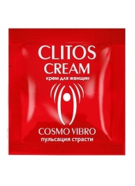 Пробник возбуждающего крема для женщин Clitos Cream - 1,5 гр. - Биоритм - купить с доставкой в Йошкар-Оле