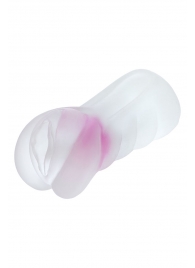 Прозрачный реалистичный мастурбатор Juicy Pussy Crystal Rose - ToyFa - в Йошкар-Оле купить с доставкой