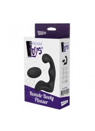 Черный вибромассажер простаты REMOTE BOOTY PLEASER - Dream Toys - в Йошкар-Оле купить с доставкой