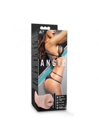 Телесный мастурбатор-ротик Angie - Blush Novelties - в Йошкар-Оле купить с доставкой