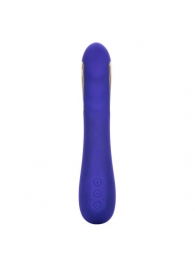 Фиолетовый вибратор с электростимуляцией Intimate E-Stimulator Petite Wand - 18,5 см. - California Exotic Novelties - купить с доставкой в Йошкар-Оле