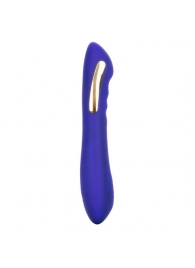 Фиолетовый вибратор с электростимуляцией Intimate E-Stimulator Petite Wand - 18,5 см. - California Exotic Novelties - купить с доставкой в Йошкар-Оле