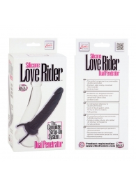 Насадка на пенис Silicone Love Rider Dual Penetrator для двойного проникновения - 14 см. - California Exotic Novelties - в Йошкар-Оле купить с доставкой