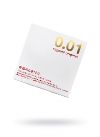 Супертонкий презерватив Sagami Original 0.01 - 1 шт. - Sagami - купить с доставкой в Йошкар-Оле