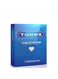 Гладкие презервативы Torex  Классические  - 3 шт. - Torex - купить с доставкой в Йошкар-Оле