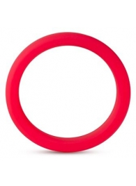 Красное эрекционное кольцо Silicone Go Pro Cock Ring - Blush Novelties - в Йошкар-Оле купить с доставкой