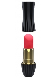 Клиторальный стимулятор-помада LIPSTICK - 9,3 см. - Dream Toys - купить с доставкой в Йошкар-Оле