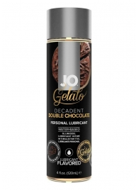 Лубрикант с ароматом шоколада JO GELATO DECADENT DOUBLE CHOCOLATE - 120 мл. - System JO - купить с доставкой в Йошкар-Оле