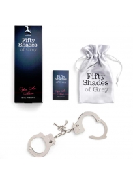 Металлические наручники Metal Handcuffs - Fifty Shades of Grey - купить с доставкой в Йошкар-Оле