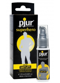 Сыворотка-пролонгатор pjur SUPERHERO Delay Serum - 20 мл. - Pjur - купить с доставкой в Йошкар-Оле