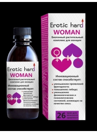 Женский биогенный концентрат для повышения либидо Erotic hard Woman - 250 мл. - Erotic Hard - купить с доставкой в Йошкар-Оле