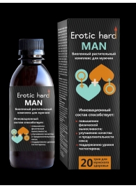 Мужской биогенный концентрат для усиления эрекции Erotic hard Man - 250 мл. - Erotic Hard - купить с доставкой в Йошкар-Оле