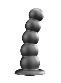 Черная насадка-плаг на харнесс PLATINUM 9 - 24 см. - LOVETOY (А-Полимер) - купить с доставкой в Йошкар-Оле