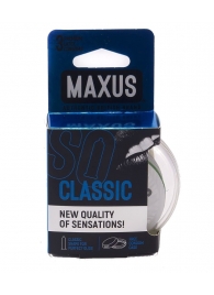 Классические презервативы в пластиковом кейсе MAXUS Classic - 3 шт. - Maxus - купить с доставкой в Йошкар-Оле