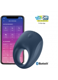 Эрекционное кольцо Satisfyer Strong One с возможностью управления через приложение - Satisfyer - в Йошкар-Оле купить с доставкой