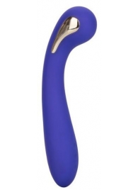 Фиолетовый вибромассажер с электростимуляцией Intimate Estim Petite G Wand - 19 см. - California Exotic Novelties - купить с доставкой в Йошкар-Оле