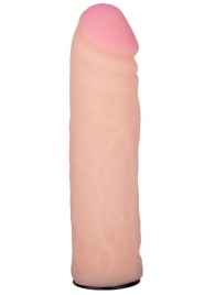 Пояс-трусики с насадкой Glamour Silver - 15,5 см. - LOVETOY (А-Полимер) - купить с доставкой в Йошкар-Оле