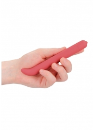 Розовый компактный вибростимулятор G-Spot Vibrator - 16 см. - Shots Media BV